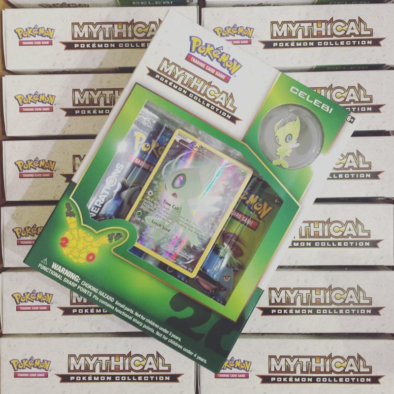 Last Few Left!≪Br /≫ Pokemon Mythical Collection Celebi - Jtoys