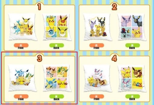 Pokemon Cushion - Eevee &Amp; Friends Pokemon Cushion - Eevee &Amp; Friends