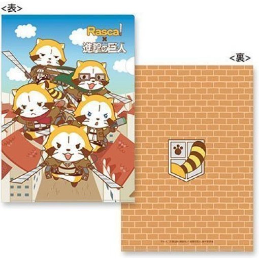 Attack On Titan X Rascal – A4 Clear File
