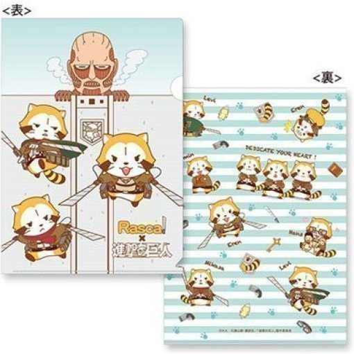 Attack On Titan X Rascal – A4 Clear File