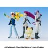 Shf Pokemon Ash &Amp; Pikachu And Team Rocket - Jtoys