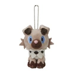 Pokemon Rockruff keychain plush