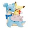 Pokemon Center Japan - Pikachu &Amp; Lapras Plush - Jtoys