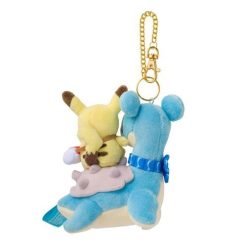 Pokemon Center Japan - Pikachu &Amp; Lapras Keychain Plush - Image 2 Pokemon Center Japan - Pikachu &Amp; Lapras Keychain Plush - Image 2