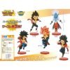 Super Dragon Ball Heroes Wcf Vol 3 Full Set Of 5 - Jtoys