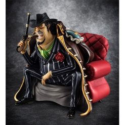 Megahouse One Piece Portrait Of Pirates (Pop): Sitting On Chairs Capone Gang Bege Pvc Figure - Image 8 Megahouse One Piece Portrait Of Pirates (Pop): Sitting On Chairs Capone Gang Bege Pvc Figure - Image 8