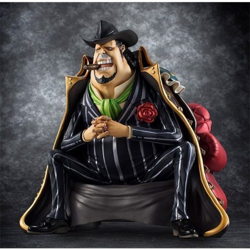 Megahouse One Piece Portrait Of Pirates (Pop): Sitting On Chairs Capone Gang Bege Pvc Figure - Image 6 Megahouse One Piece Portrait Of Pirates (Pop): Sitting On Chairs Capone Gang Bege Pvc Figure - Image 6