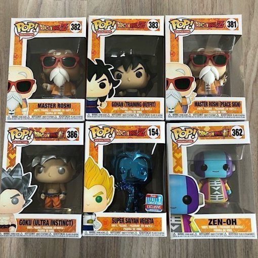 Dbz Christmas Pop Set E Dbz Christmas Pop Set E