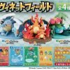Pokemon Vignette Field - Set Of 4 - Jtoys