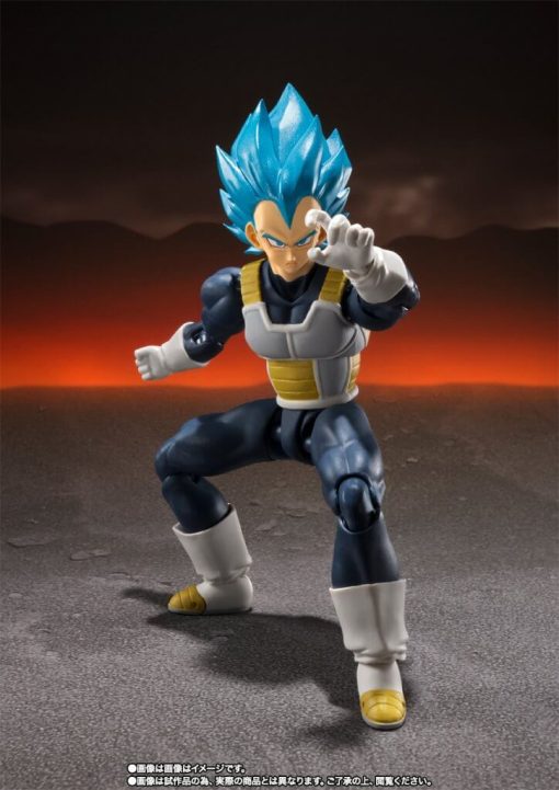 S.h.figuarts Dragon Ball Super: Broly Super Saiyan God Super Saiyan Vegeta - Image 4