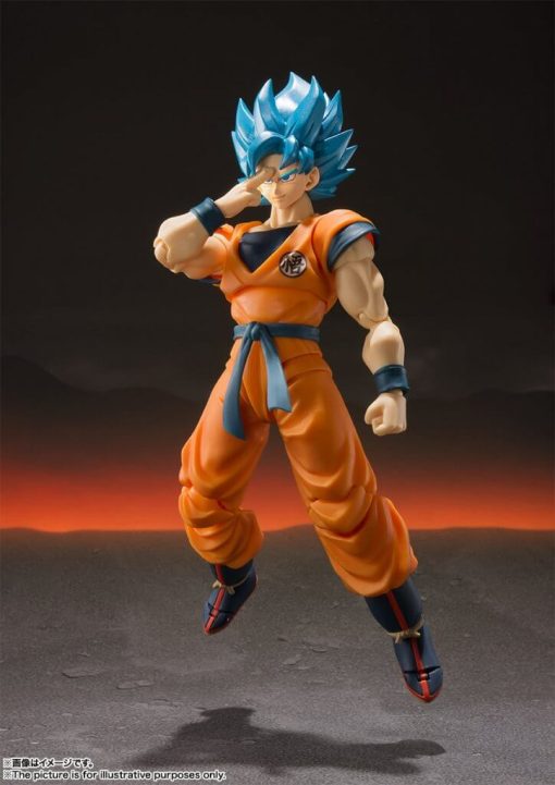 Bandai S.h.figuarts Dragon Ball Super: Super Saiyan God Super Saiyan Goku -Super- - Image 6 Bandai S.h.figuarts Dragon Ball Super: Super Saiyan God Super Saiyan Goku -Super- - Image 6