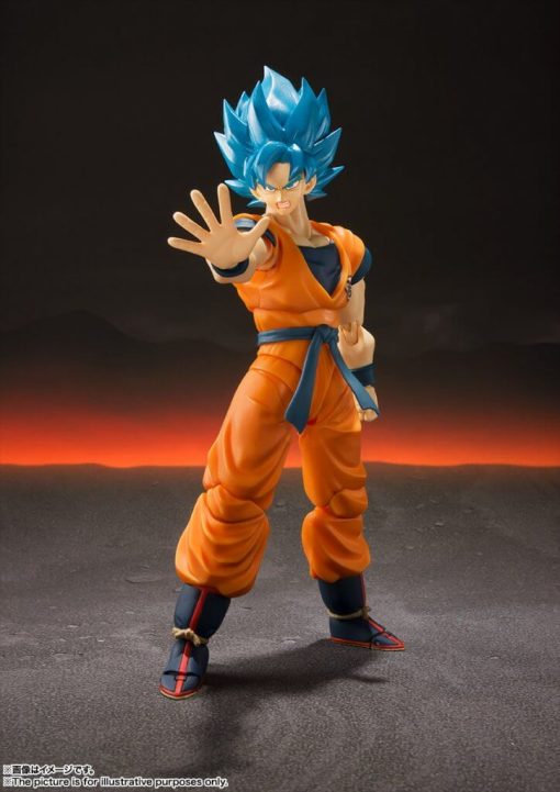 Bandai S.h.figuarts Dragon Ball Super: Super Saiyan God Super Saiyan Goku -Super- - Image 4 Bandai S.h.figuarts Dragon Ball Super: Super Saiyan God Super Saiyan Goku -Super- - Image 4