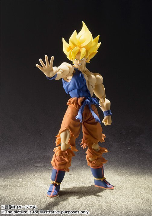 S.h.figuarts Dragon Ball Z Super Saiyan Goku Awakening Ver. S.h.figuarts Dragon Ball Z Super Saiyan Goku Awakening Ver.