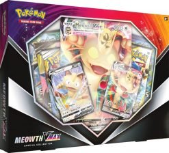 POKEMON TCG Meowth VMAX Special Collection Box