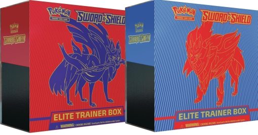 Pokemon Tcg Sword And Shield Elite Trainer Box Pokemon Tcg Sword And Shield Elite Trainer Box