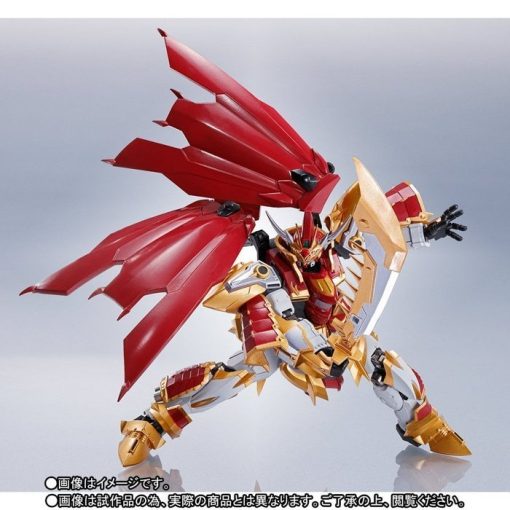 Bandai Metal Robot Spirits Sangokuden Cao Cao Gundam Real Type Ver. Action Figure - Image 4