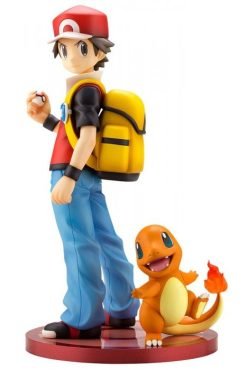 Red with Charmander - PVC Figure