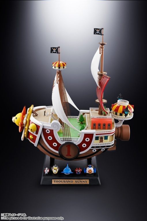 Bandai Tamashi Nations One Piece Chogokin Thousand Sunny - Image 3 Bandai Tamashi Nations One Piece Chogokin Thousand Sunny - Image 3