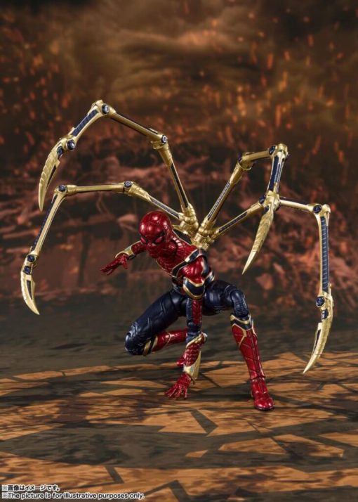 S.h.figuarts Avengers End Game Iron Spider Final Battle Edition