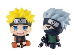 Naruto Look Up Series Naruto Uzumaki and Hatake Kakashi Figure Set (With Gift)-2