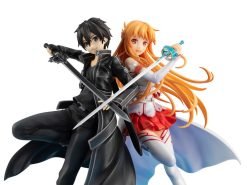 Sword Art Online 10th Anniversary Lucrea Kirito & Asuna Figure-2