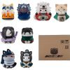 Naruto Nyaruto! Sasuke-Kun Come On Over Box Of 8 Figures (With Gift)-1