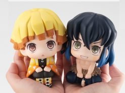 Demon Slayer Kimetsu no Yaiba Look Up Series Zenitsu & Inosuke Figure Set With Gift-1