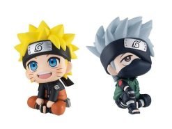 Naruto Look Up Series Naruto Uzumaki And Hatake Kakashi Figure Set (With Gift)-4