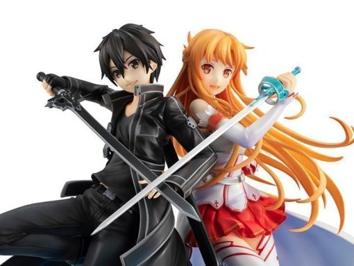 Sword Art Online 10Th Anniversary Lucrea Kirito &Amp; Asuna Figure-1