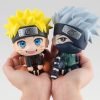Naruto Look Up Series Naruto Uzumaki and Hatake Kakashi Figure Set (With Gift)-1
