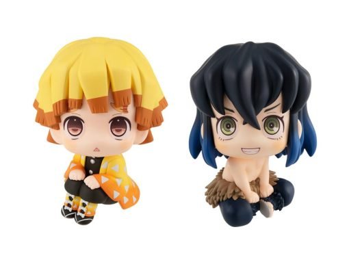 Demon Slayer Kimetsu No Yaiba Look Up Series Zenitsu &Amp; Inosuke Figure Set With Gift-2