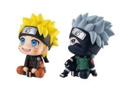Naruto Look Up Series Naruto Uzumaki And Hatake Kakashi Figure Set (With Gift)-3