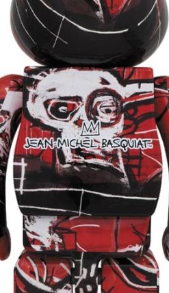 MEDICOM BE@RBRICK JEAN-MICHEL BASQUIAT #5 1000% Bearbrick-2