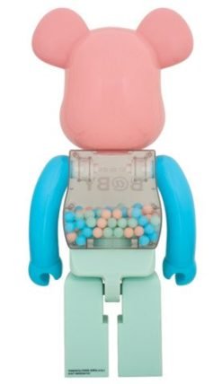 Medicom 1000% Bearbrick ~ My First Baby GID Version Be@rbrick Medicom Toy Plus-2