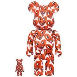 ?PRE-ORDER?MEDICOM TOY BE@RBRICK Keith Haring Vol. 6 100% & 400% Set Bearbrick-1