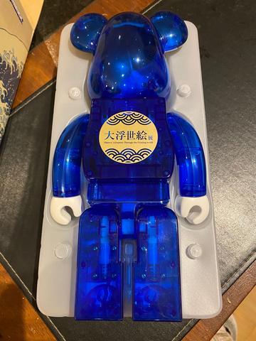 Medicom Toy Be@Rbrick Hokusai 400% Bearbrick?Opened Box?-4 Medicom Toy Be@Rbrick Hokusai 400% Bearbrick?Opened Box?-4