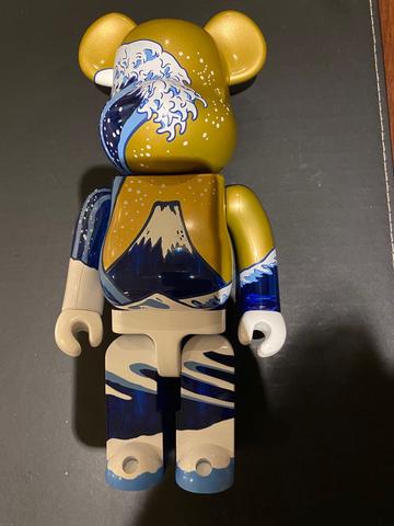 Medicom Toy Be@Rbrick Hokusai 400% Bearbrick?Opened Box?-3 Medicom Toy Be@Rbrick Hokusai 400% Bearbrick?Opened Box?-3