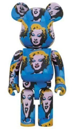 MEDICOM BE@RBRICK Andy Warhol's Marilyn Monroe 1000% Bearbrick-1