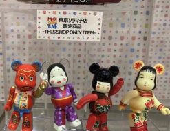 MEDICOM BE@RBRICK Japan Traditions Combination of 4 100% Bearbrick-1