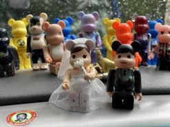 MEDICOM BE@RBRICK Wedding Marriage Groom & Bride 100% Bearbrick-2