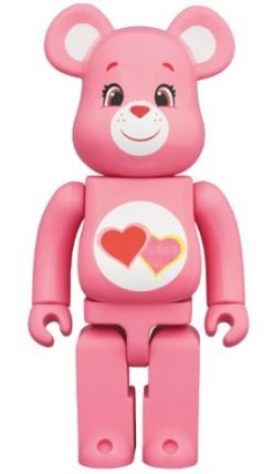 MEDICOM TOY BE@RBRICK Care Bears Love-a-Lot Bear(TM) 400% Bearbrick-1-JToys