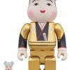 Medicom Toy Be@Rbrick Fukuske Gold Plated 100% &Amp; 400% Bearbrick-1-Jtoys