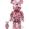Medicom Toy Be@Rbrick Kidill X Eri Wakiyama Bat Pink 100% &Amp; 400% Bearbrick-1 Medicom Toy Be@Rbrick Kidill X Eri Wakiyama Bat Pink 100% &Amp; 400% Bearbrick-1