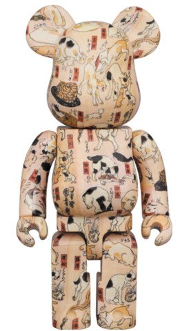 Medicom Toy Be@Rbrick Utagawa Kuniyoshi - Miyaukaikou Gojusan-Biki 100% &Amp; 400% Bearbrick-3 Medicom Toy Be@Rbrick Utagawa Kuniyoshi - Miyaukaikou Gojusan-Biki 100% &Amp; 400% Bearbrick-3
