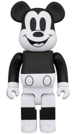 MEDICOM TOY BE@RBRICK MICKEY MOUSE (B&W 2020 Ver.) 1000% Bearbrick?Arriving Soon?-1-JToys