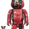 MEDICOM TOY BE@RBRICK Andy Warhol x JEAN-MICHEL BASQUIAT #1 100% & 400% Bearbrick?Pre Order?-1-JToys