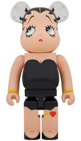 Medicom Toy Be@Rbrick Betty Boop(Tm) Black 1000% Bearbrick?Pre Order?-1-Jtoys Medicom Toy Be@Rbrick Betty Boop(Tm) Black 1000% Bearbrick?Pre Order?-1-Jtoys