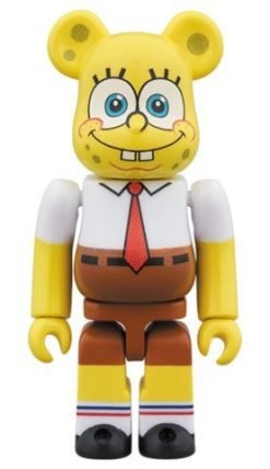 MEDICOM TOY BE@RBRICK SpongeBob Squarepants 100% & 400% Bearbrick-2-JToys