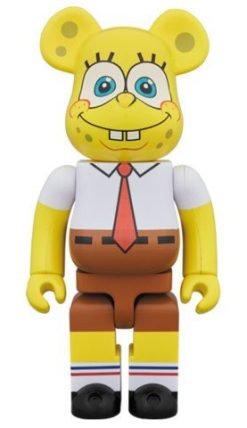 Medicom Toy Be@Rbrick Spongebob Squarepants 100% &Amp; 400% Bearbrick-3-Jtoys