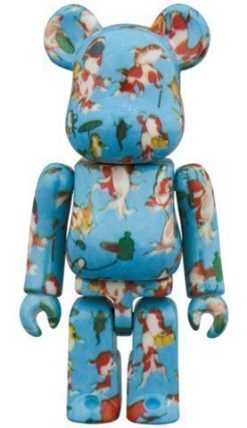 MEDICOM TOY BE@RBRICK Utagawa Kumiyoshi Goldfish 100% & 400% Bearbrick?Pre-Order?-2-JToys